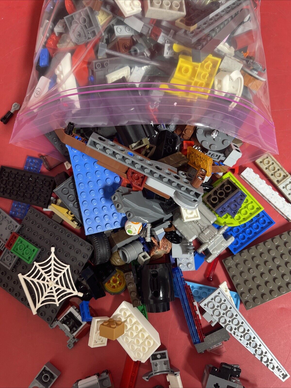 Lego Lot Bulk Mixed Building Bricks Blocks Parts Pieces Lot  3lbs *7