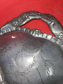 Arthur Court Crab Serving Platter Tray 4 Sections Aluminum Dated 1997