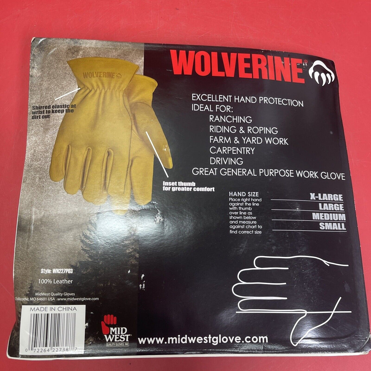 Wolverine Premium Grain Leather 3pack X-Large