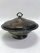 Vintage Silver Plate Serving Bowl Lid