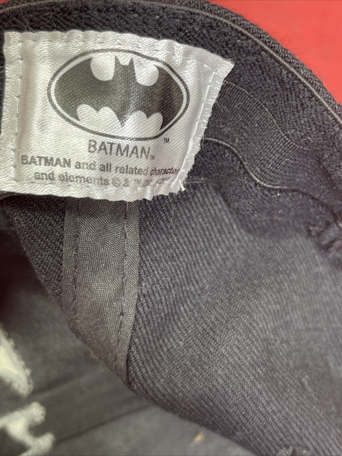 Batman Baseball Caps Lot of 3  Adjustable Strap #3