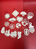 Vintage Christmas Ornament Lot Of 16