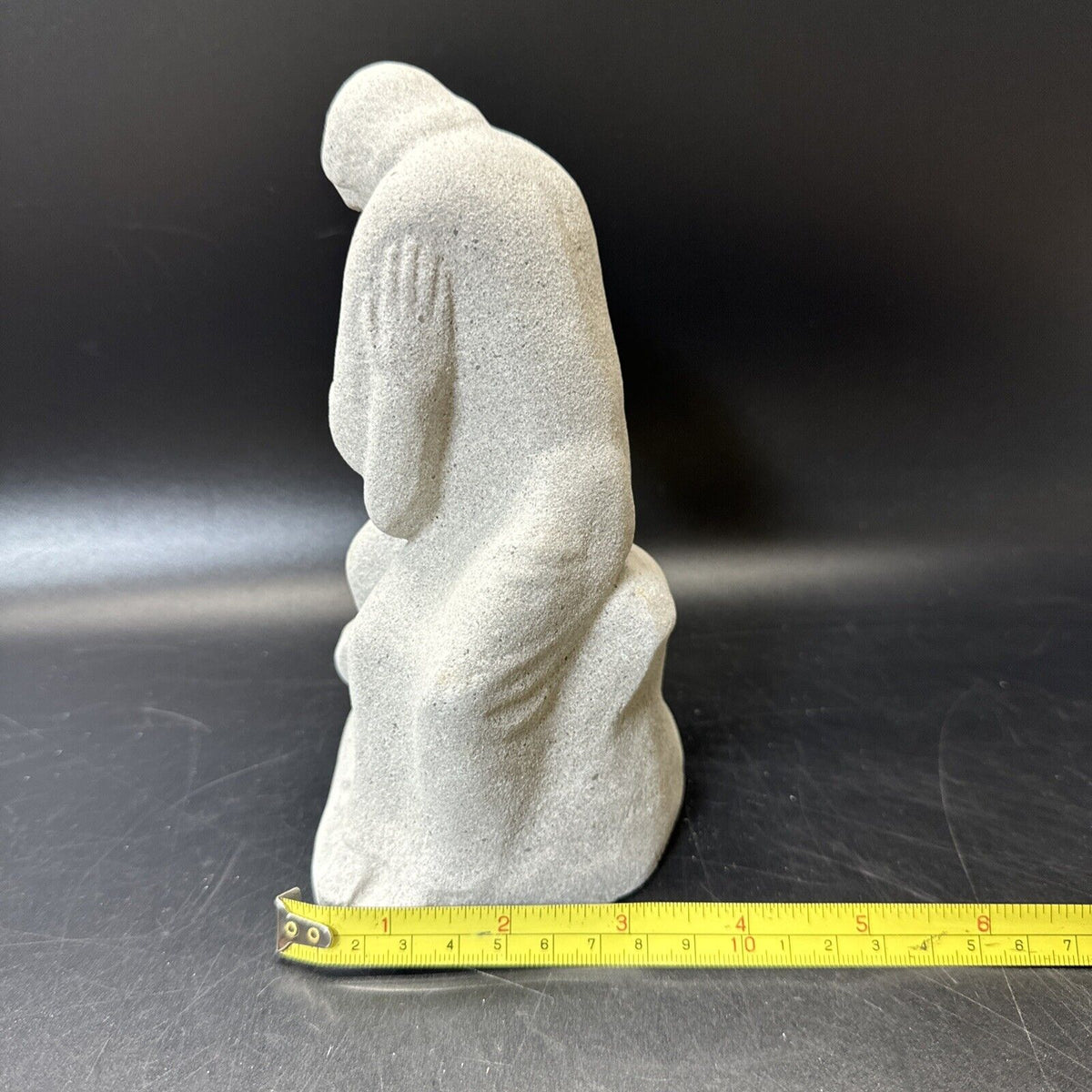 Forde Crafts Older Man Gives Comfort Sculpture Kilcullen Ireland