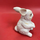 Pair of Royal Crown Bunny Rabbit Figurines Signed J Byron
