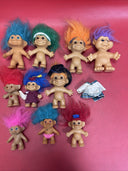 Vintage Russ Troll Dolls- Lot 10