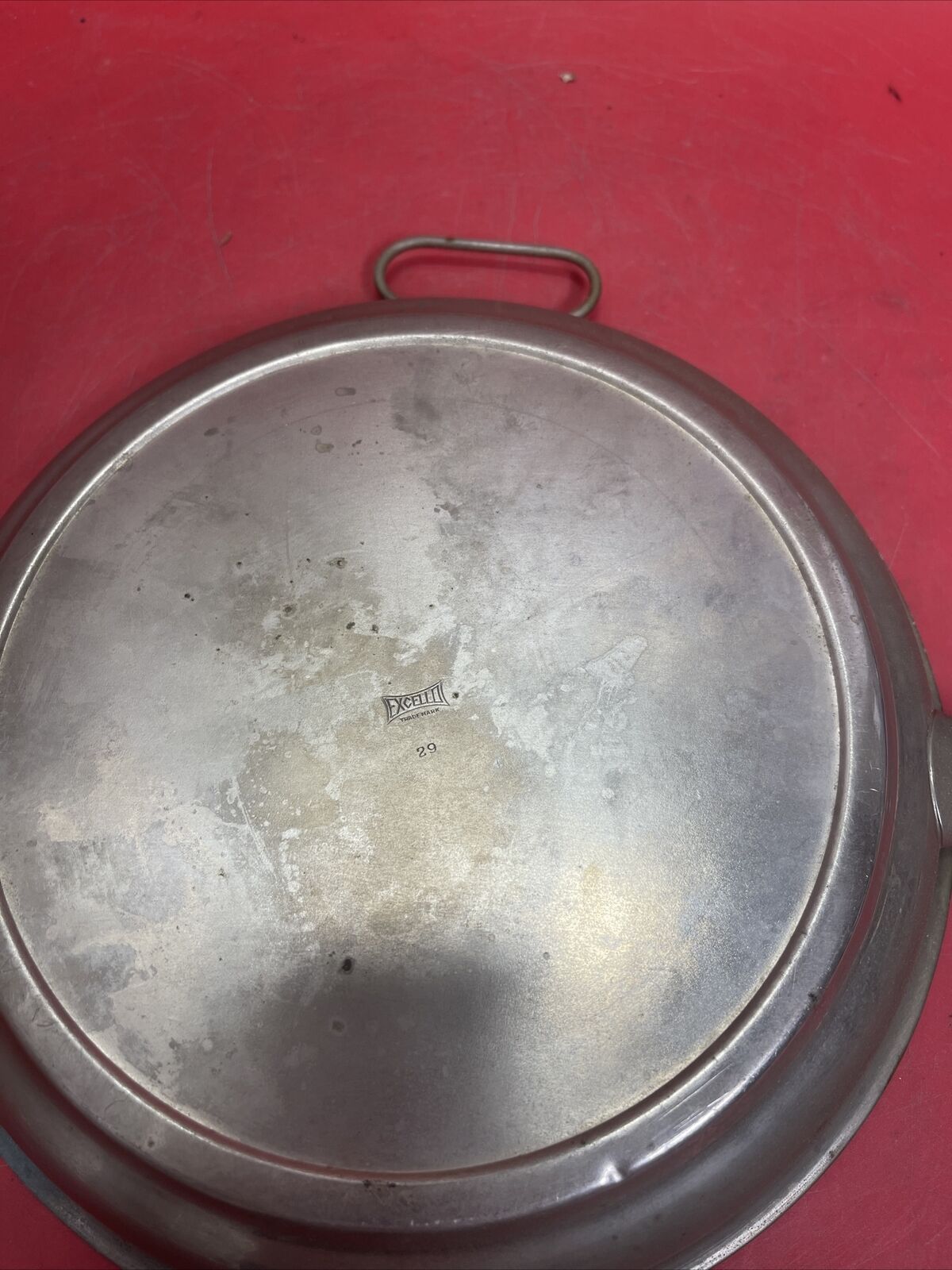 Antique Tree Pattern Warming Plate 9 1/4”