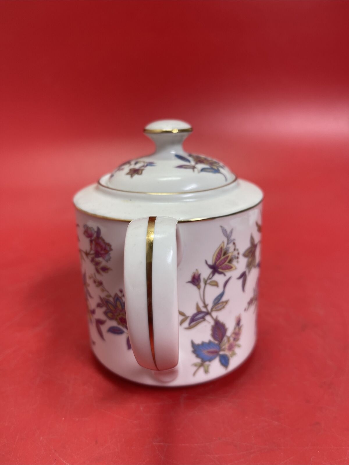 Beautiful Takahashi Japanese Porcelain Birds Floral  Teapot Tea Pot MCM