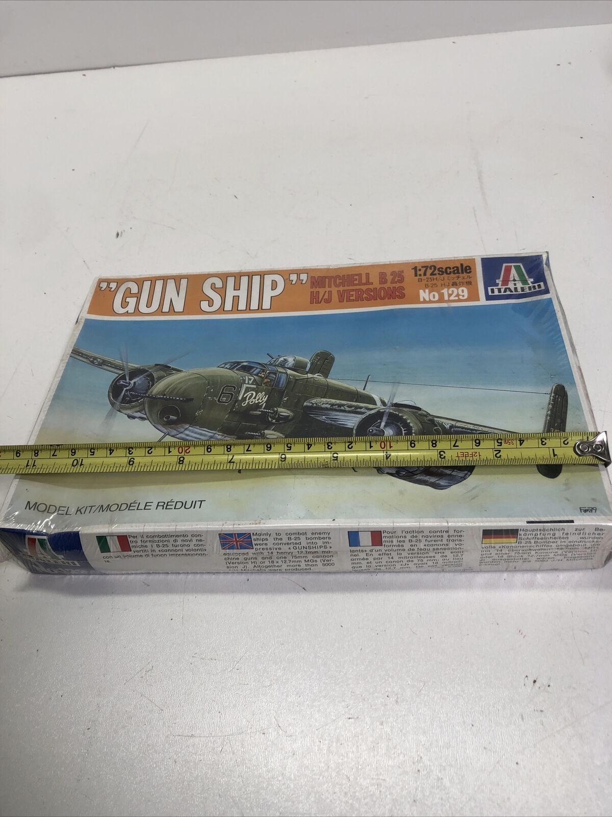 1/72 "Gun Ship" Mitchell  Versions Italeri 129 Plastic ⁮Model