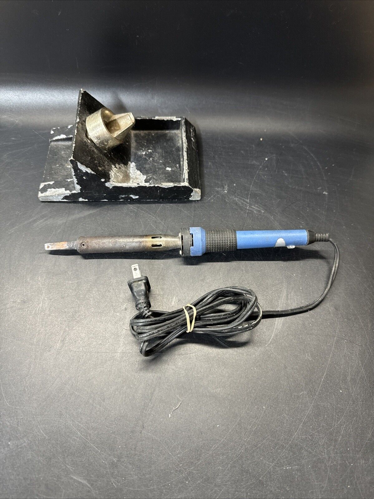 Vintage Electric Soldering Iron And Soldering Iron Control/ Works