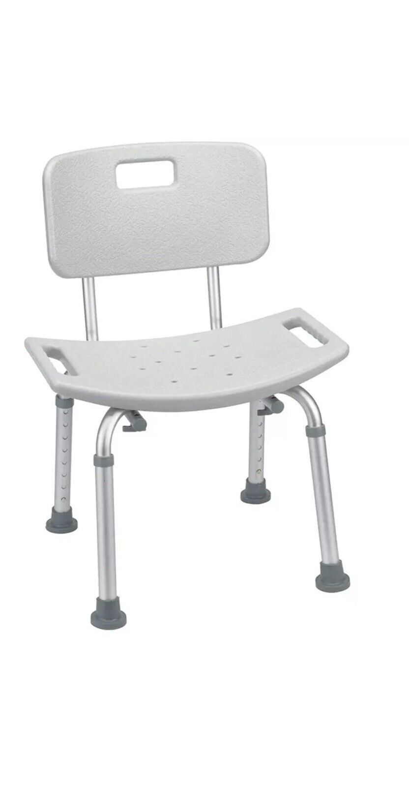 Tool-Free Bath Seat with Back