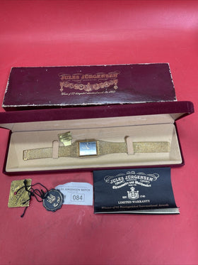 Vintage Jules Jurgensen 4434  Gold Plated Quartz Ladies Watch