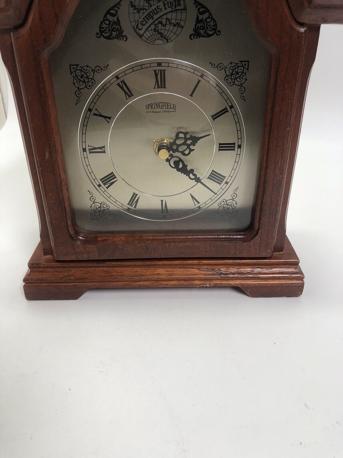 Vintage Waltham Tempus Fugit Mantle Clock Hourly Chime FOR PARTS