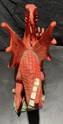 Design Toscano The Red Welsh Dragon Statue Wales Cymru
