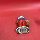 Santa Figure 5”Happy Gardening ,Football, Cook.Lot 3