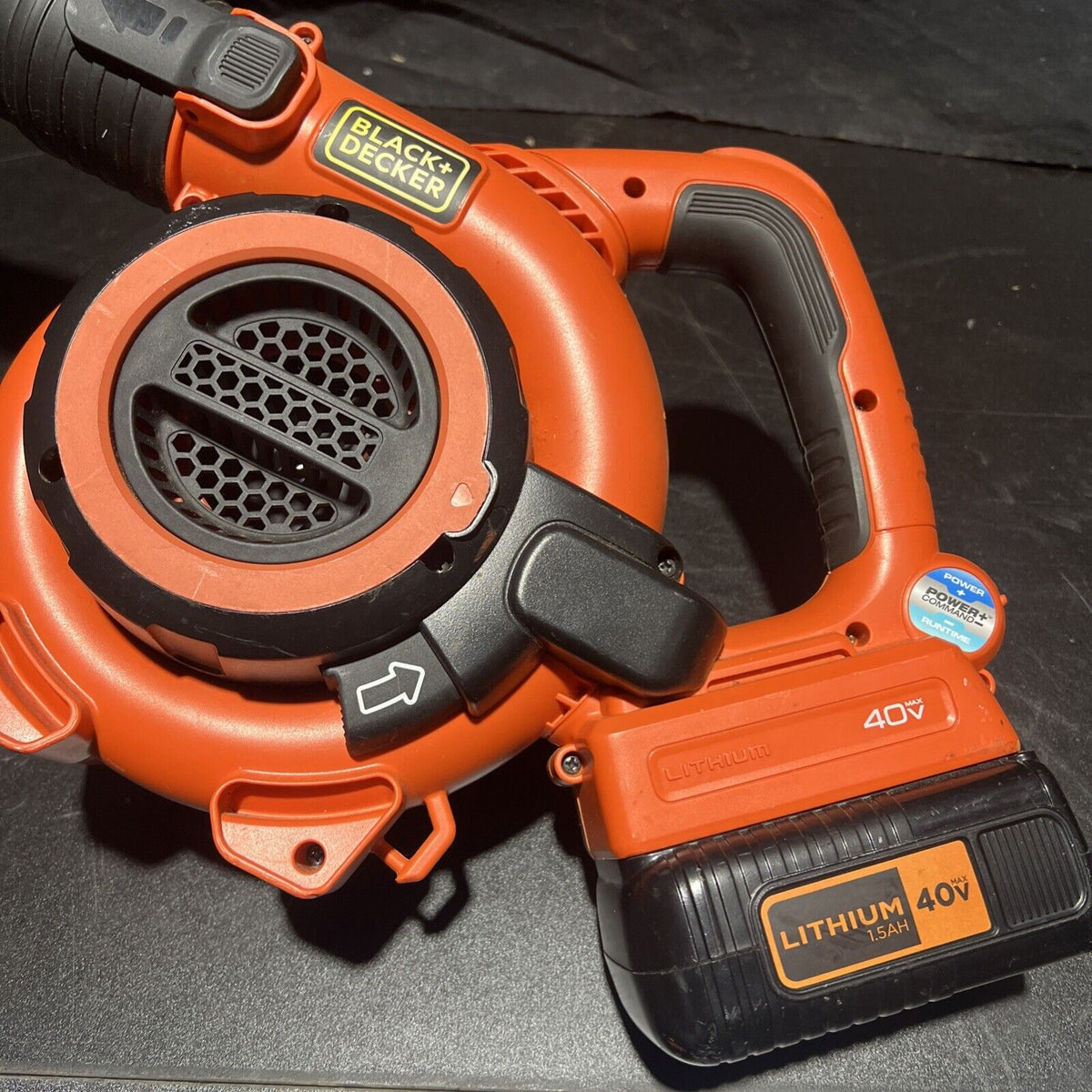 BLACK+DECKER 40V MAX Cordless 2 in 1 Leaf Blower Vacuum LSWV36 + Battery 40V