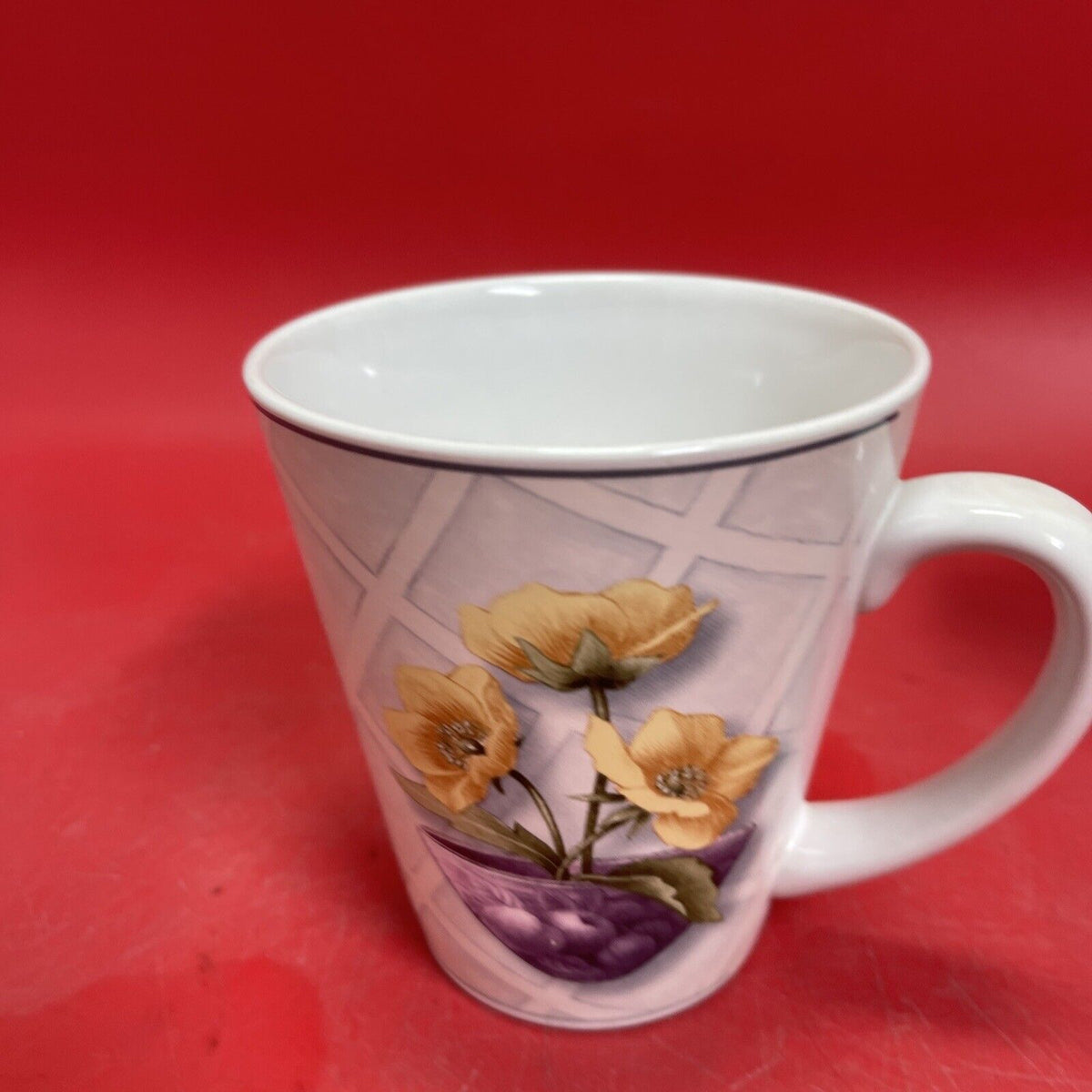 Nile by Sakura Mug Coffee Tea 10 Oz Tabletrendz River VTG  Flowers Set of 3