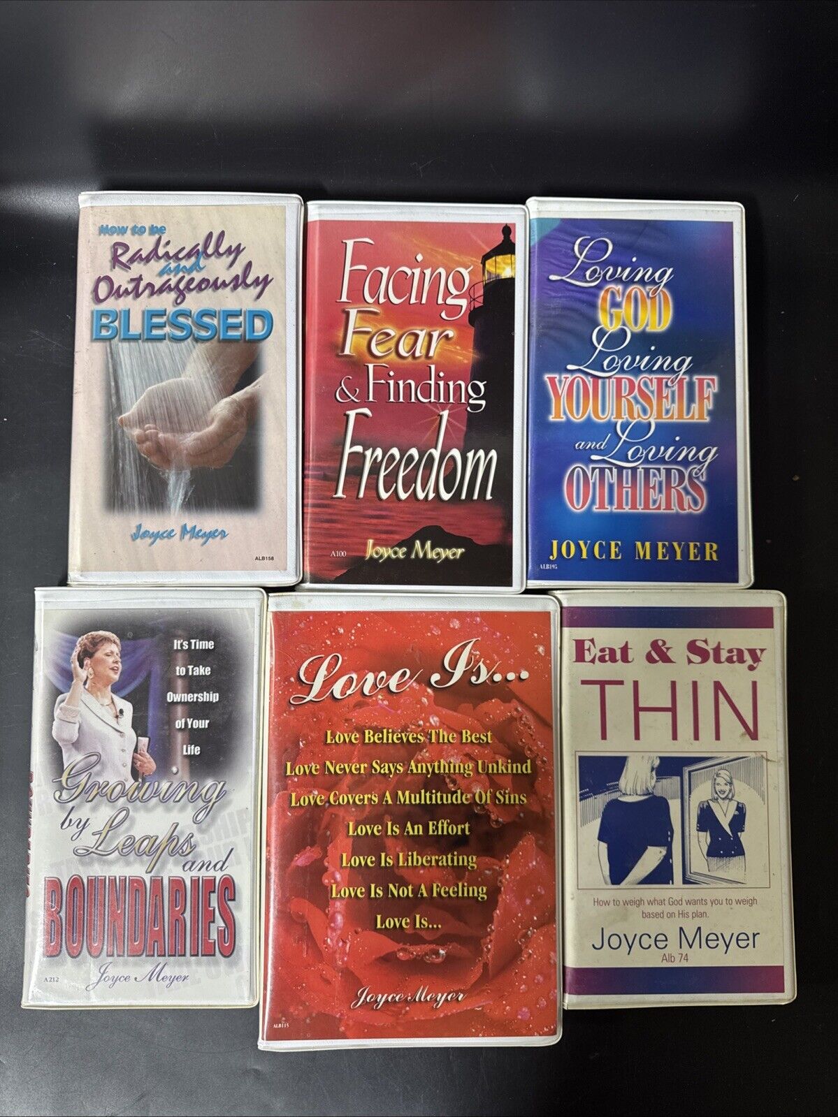 Joyce Meyer Cassette Tape Sets/ Lot Of 14