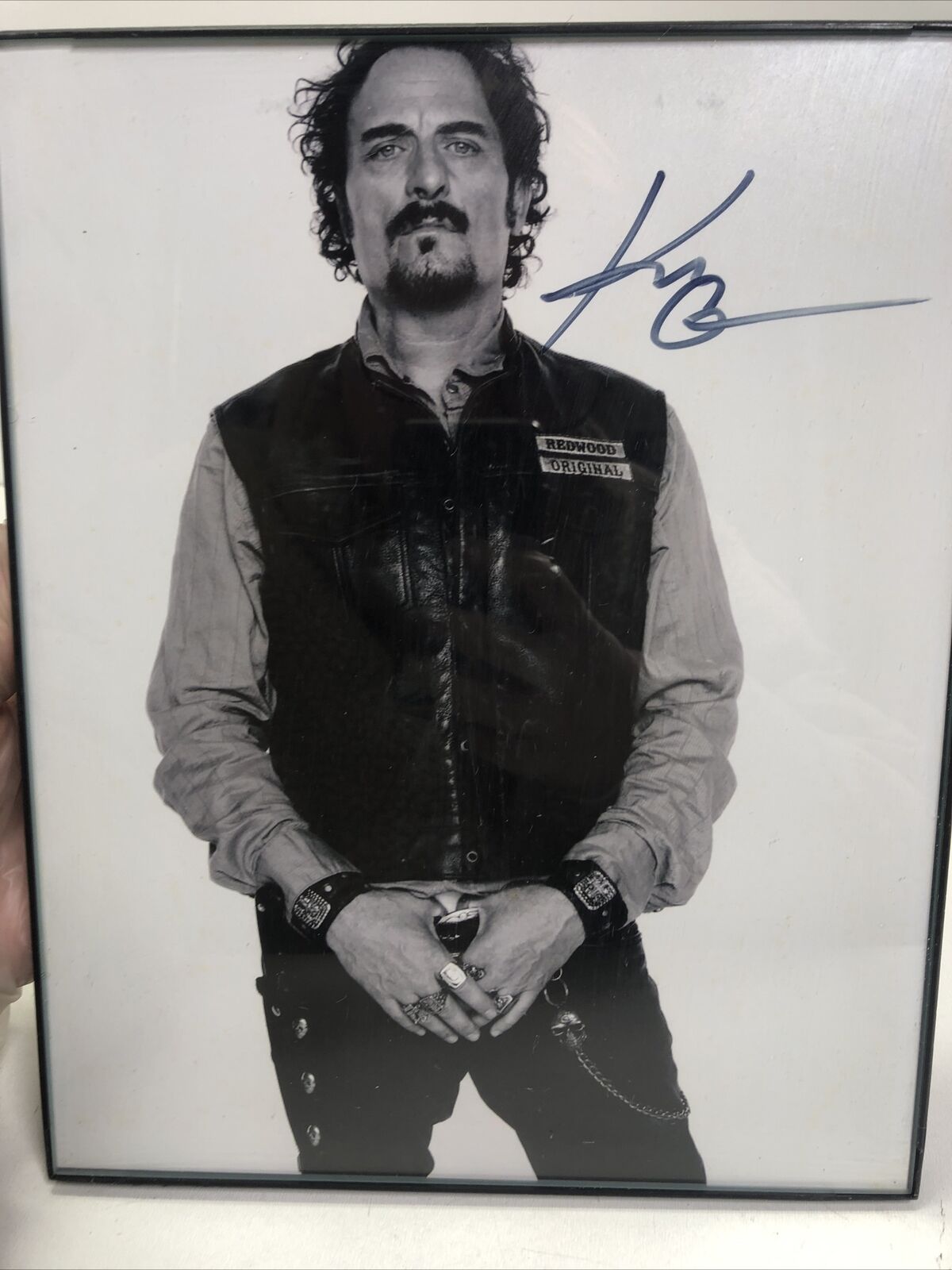 KIM COATES signed Autograph  "SONS OF ANARCHY" in Person Framed