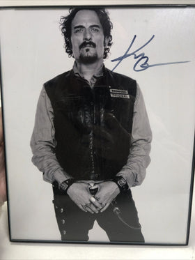 KIM COATES signed Autograph  "SONS OF ANARCHY" in Person Framed