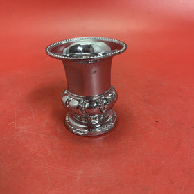 VINTAGE CANDLE/TOOTHPICK HOLDER  3in