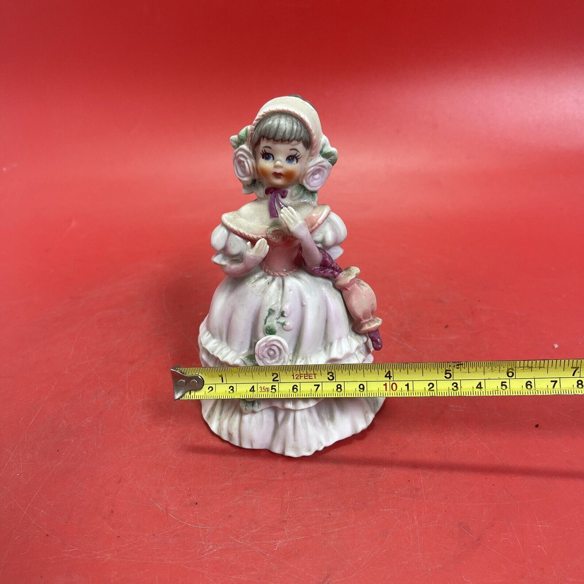 Lefton ceramics - Vintage Southern belle Pink