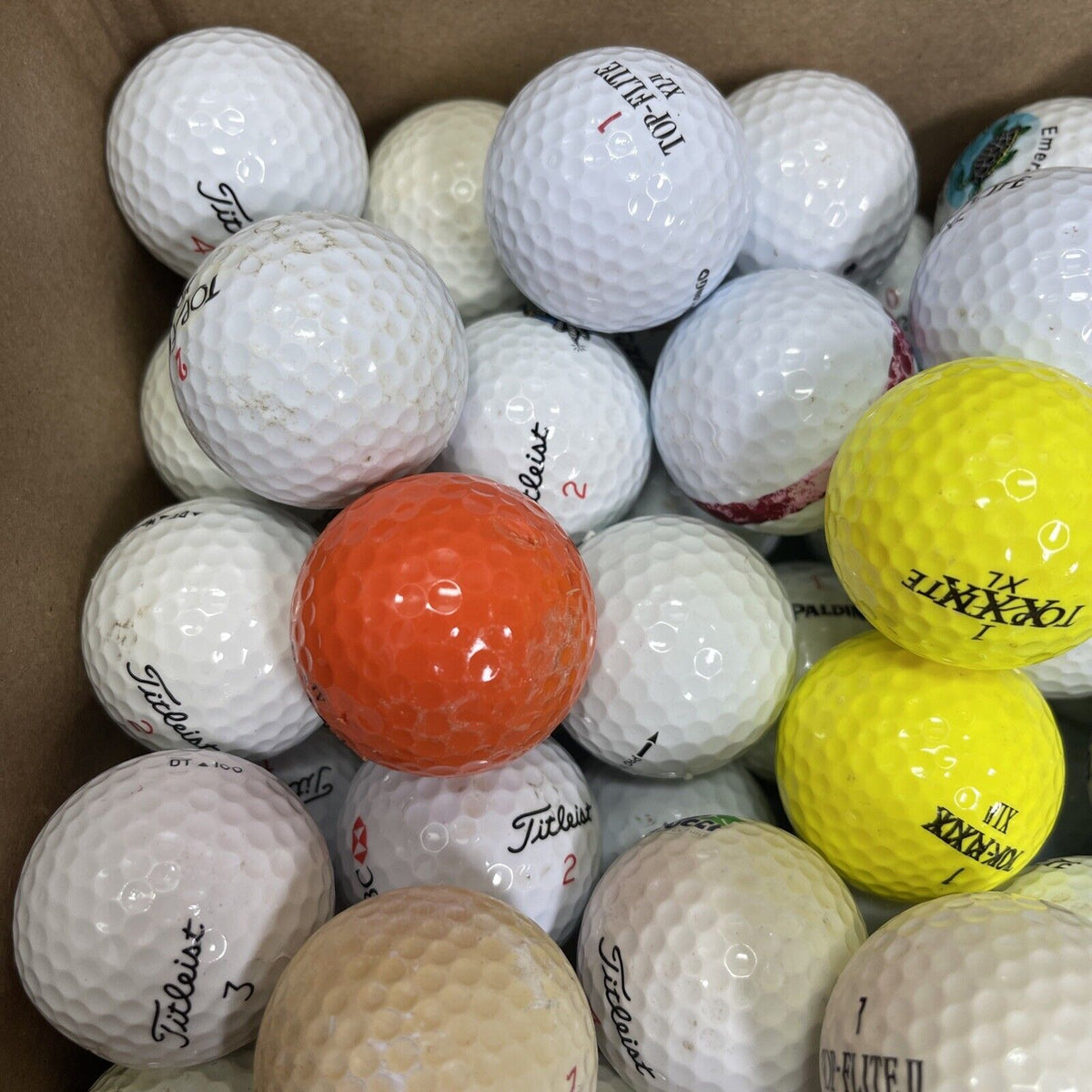 Mixed Lot Of 100 Assorted Golf Balls #4