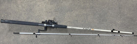 Shakespeare Tiger TIGBLKSP 70 2M 7’0” 2-piece Spinning Fishing Rod & Reel
