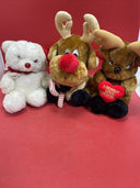 Christmas Plush Toys lot 3