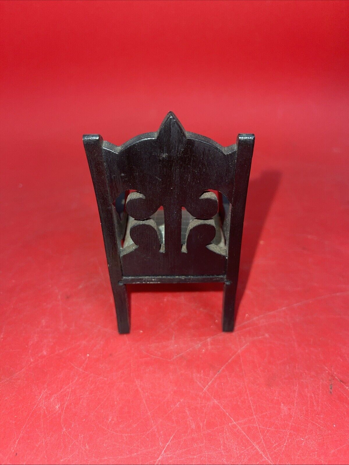 Vintage Miniature Dollhouse Wooden Chair, Rocking chair, Painting Lot