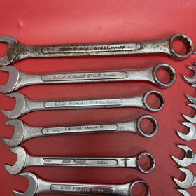 Combination Wrech Set Dropped Forged Steel 33 Pc Set Metric