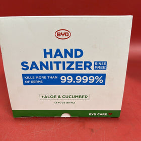 BYD CARE - Hand Sanitizer - Moisturizing Hand Sanitizer, Aloe +Cucumber 20 Pc