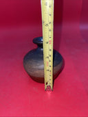 Studio Art Pottery Stoneware Vase Artist Signed Hand Thrown Vintage 4”H