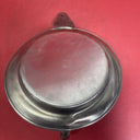 Vintage NANTUCKET Pewter Candle Wall Sconce -Hand Wrought 10" diameter