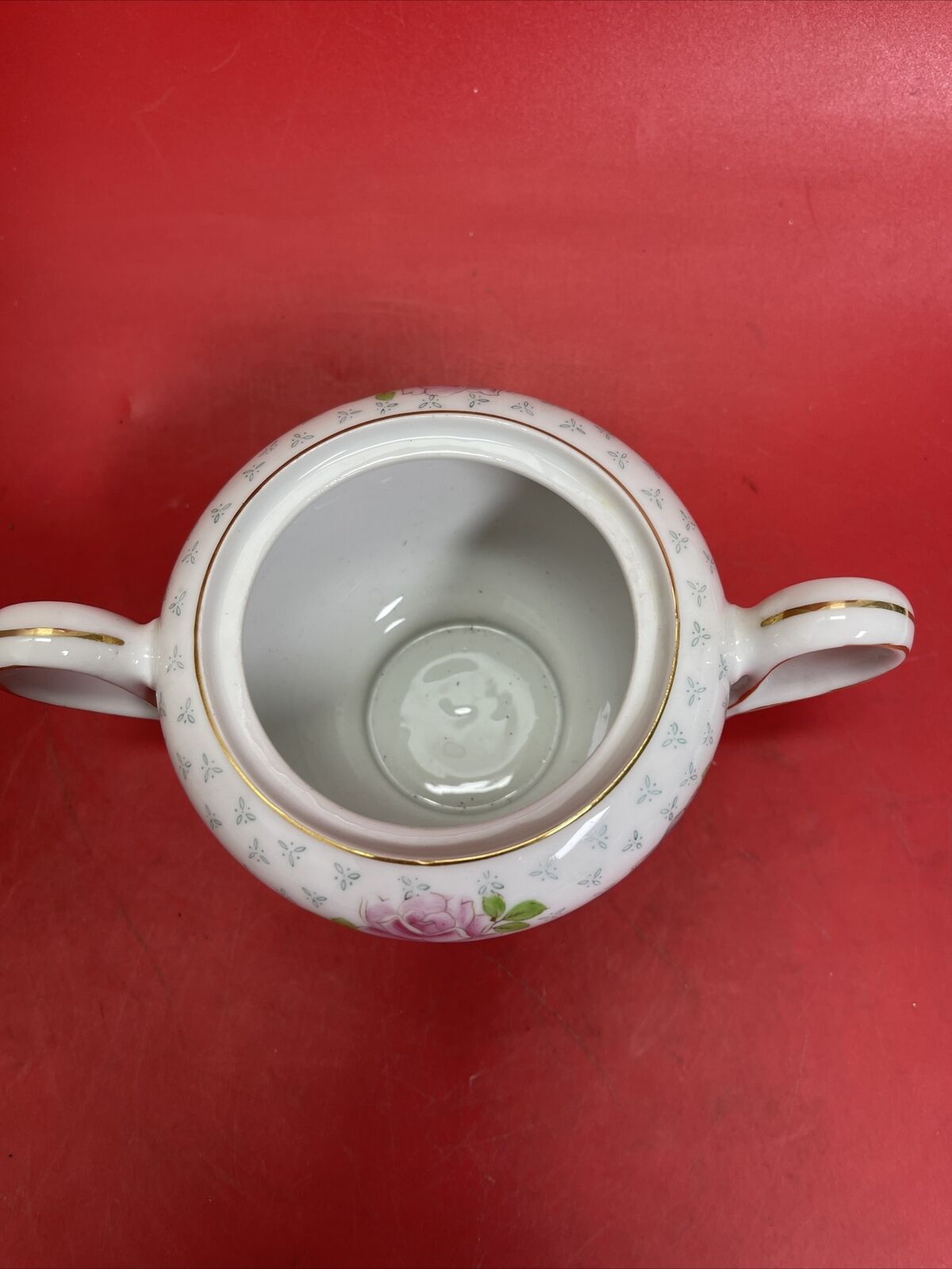 UCAGCO CHINA MADE IN OCCUPIED JAPAN TEA POT WITH CREAMER & SUGAR