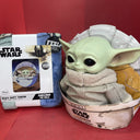 Star Wars Mandalorian The Child 11" Plush Baby Yoda Doll | Mattel Grogu & Throw