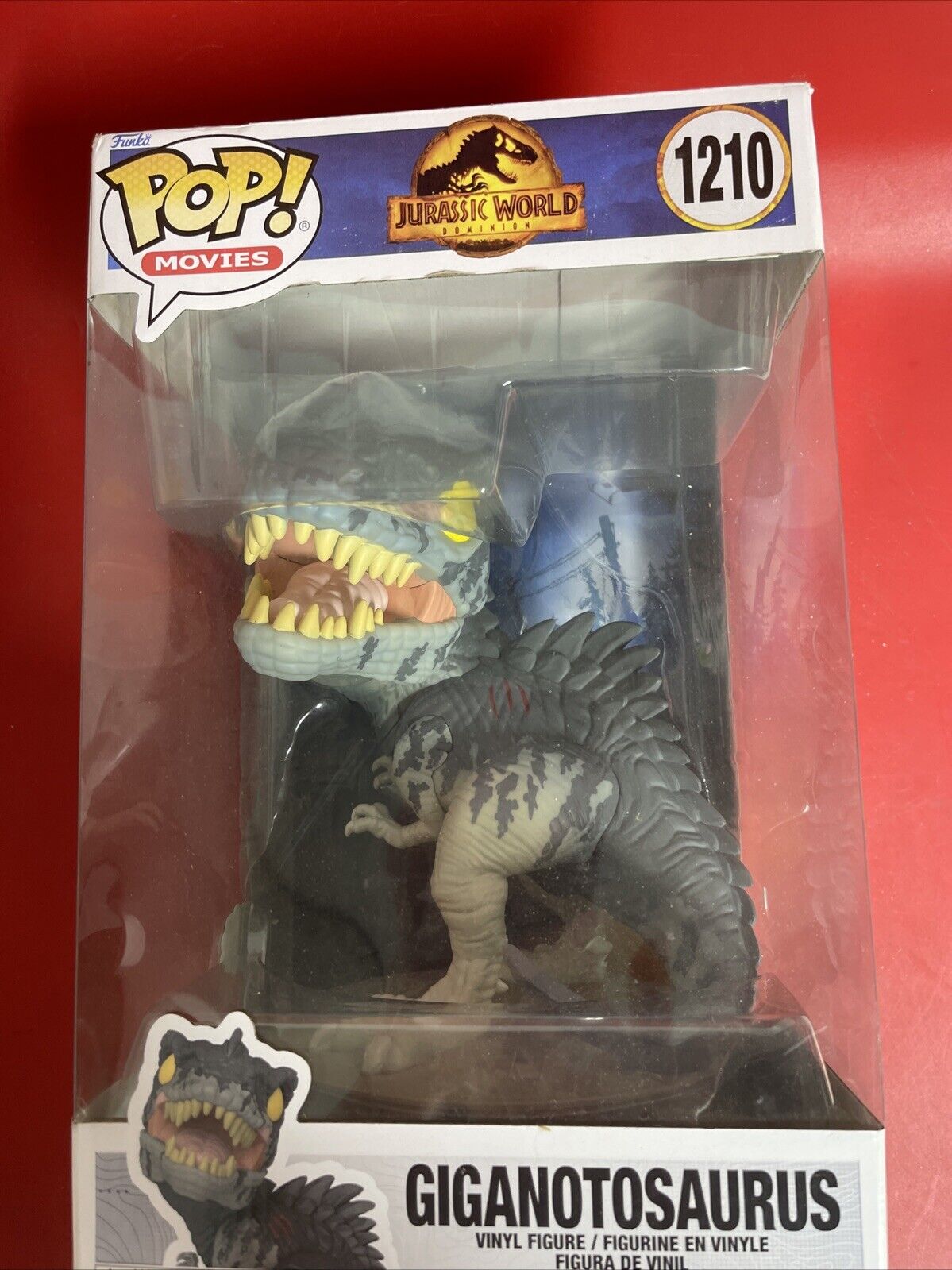 Funko Pop! Jurassic World Dominion Giganotosaurus #1210 Jumbo 10" Vinyl Figure