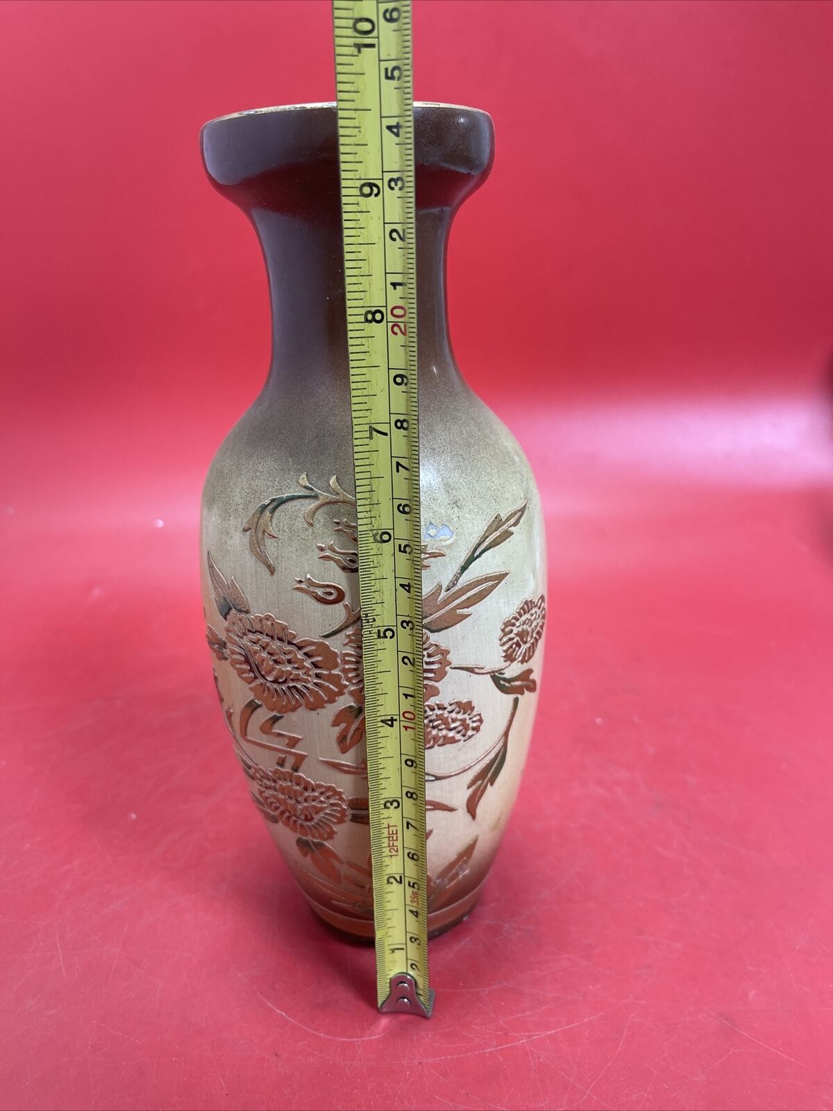 Vase vintage  floral excellent condition