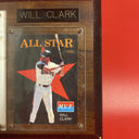 Plaque and Baseball Card Will Clark