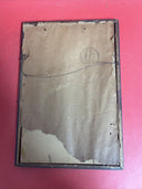 Antique Art Deco Silhouette Diana Huntress Archer Greyhound Framed Reverse Paint