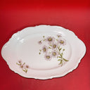 Mitterteich Daisy  Bell Oval Plates Length 16” & 12” , Sauce Boat.( Lot 3)