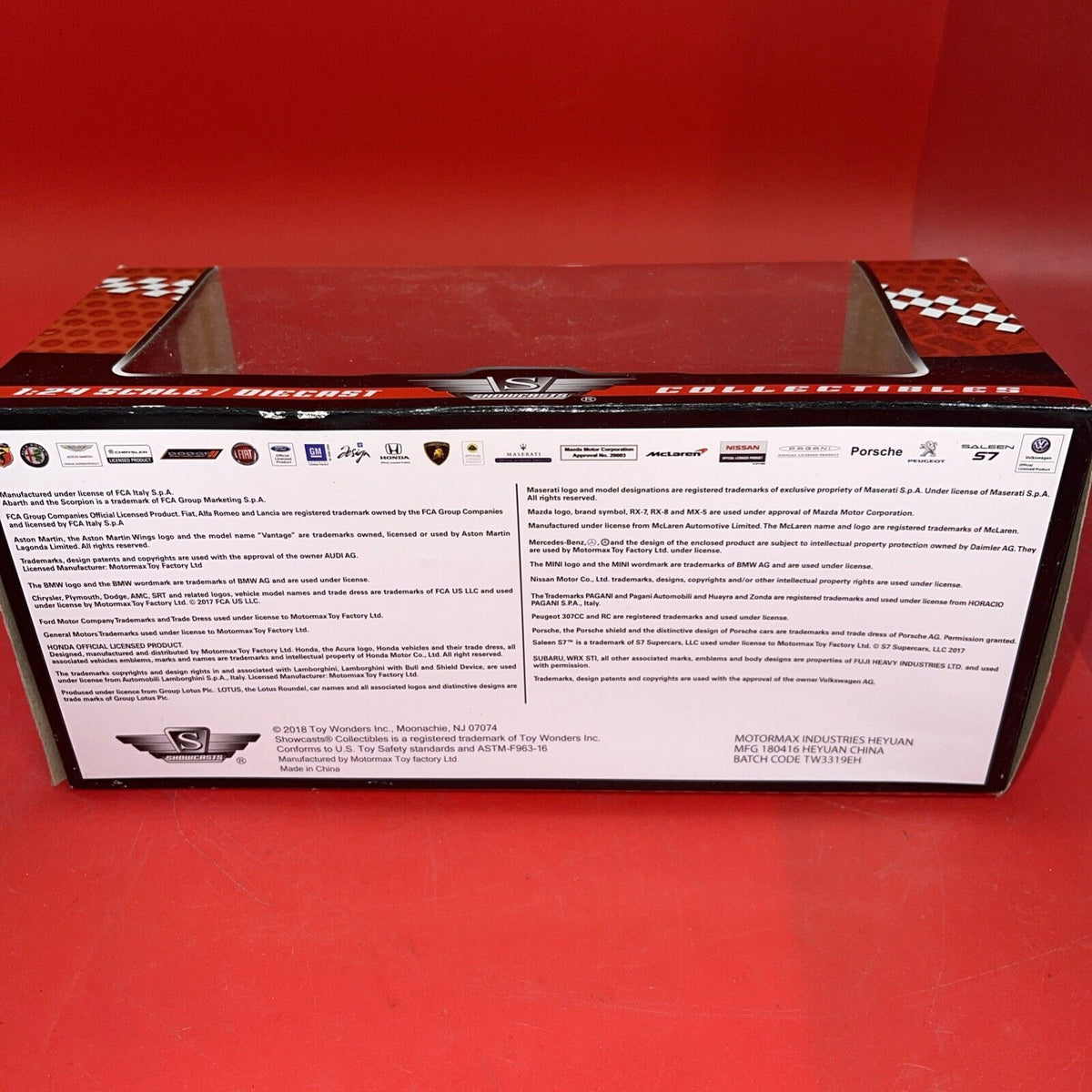 Showcasts 1969 Pontiac GTO Judge 1:24 Damage Box