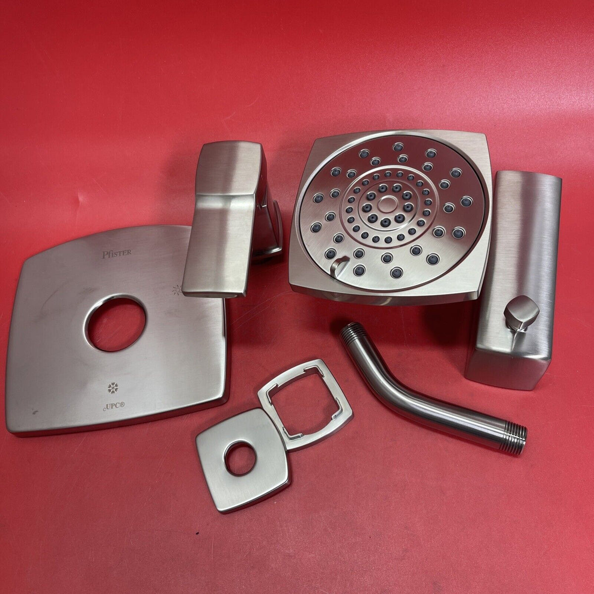 Pfister Deckard 1-Handle Tub & Shower Faucet Trim Kit, Brushed Nickel LG89-8DAK