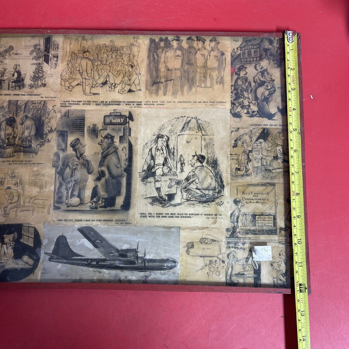 Vintage Comics cut from newspapers from the 1970s