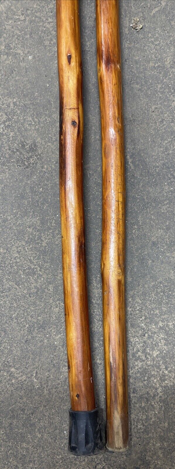 Vintage Wooden Walking Sticks 54”