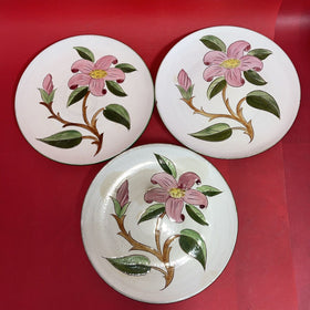 Stangl Dinner Plate 10" Prelude Vintage Hand Painted Lot 3