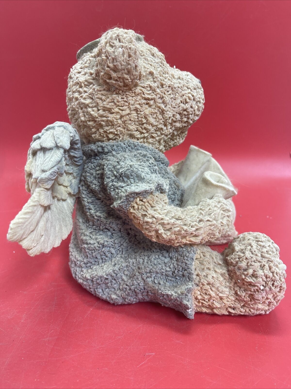 Vintage Angel Bear, with wings and halo