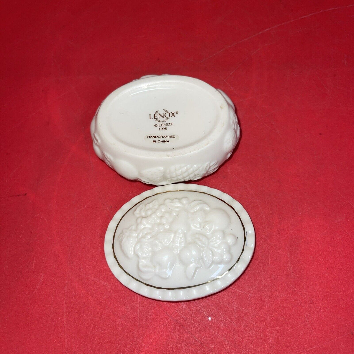 VINTAGE LENOX TRINKET BOXES LOT 3