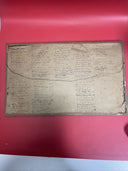 1939 Holmes Junior High School Class Photo w/ Signatures on Back ~ Phila. PA