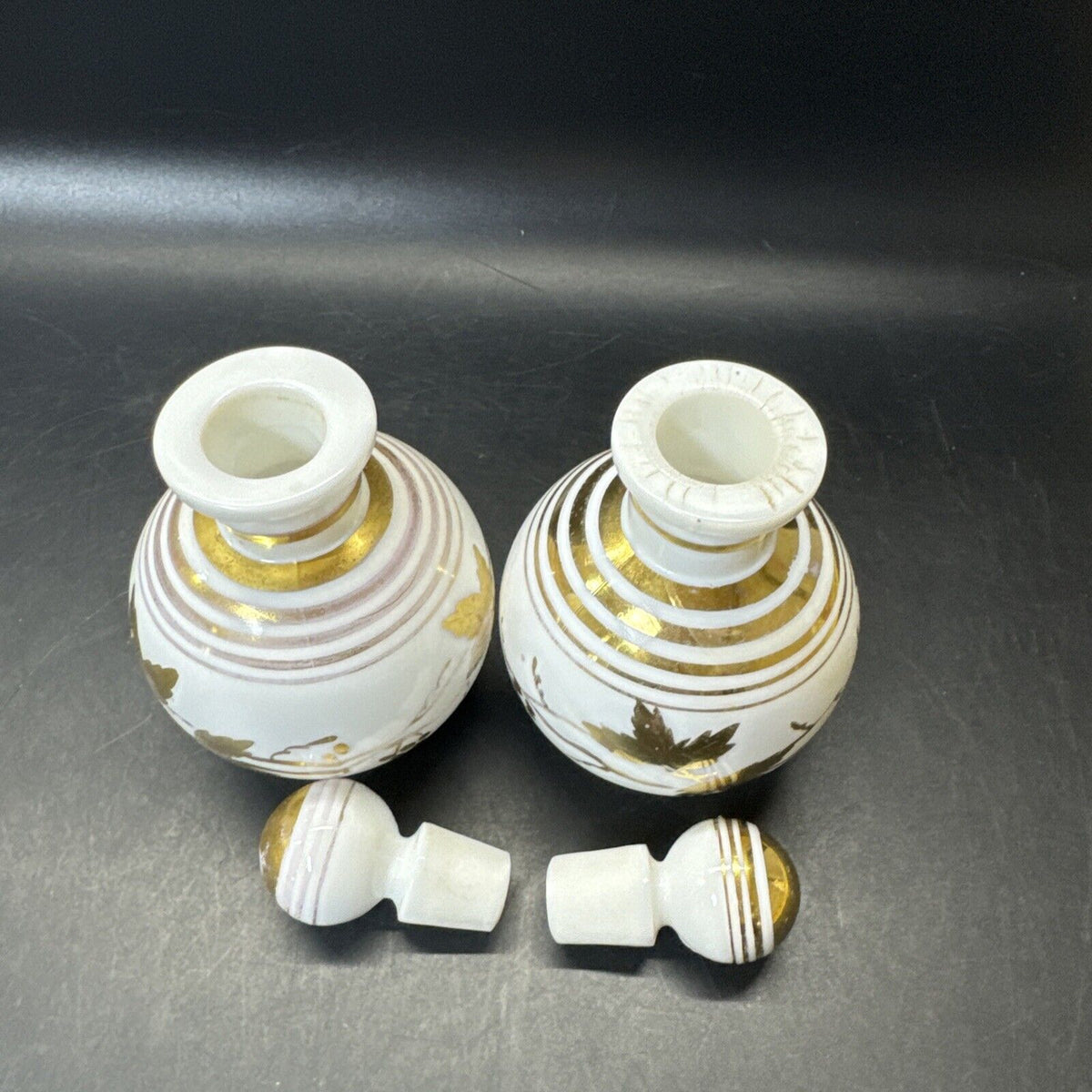 Vintage Mini Perfume Bottles/ Set Of 2