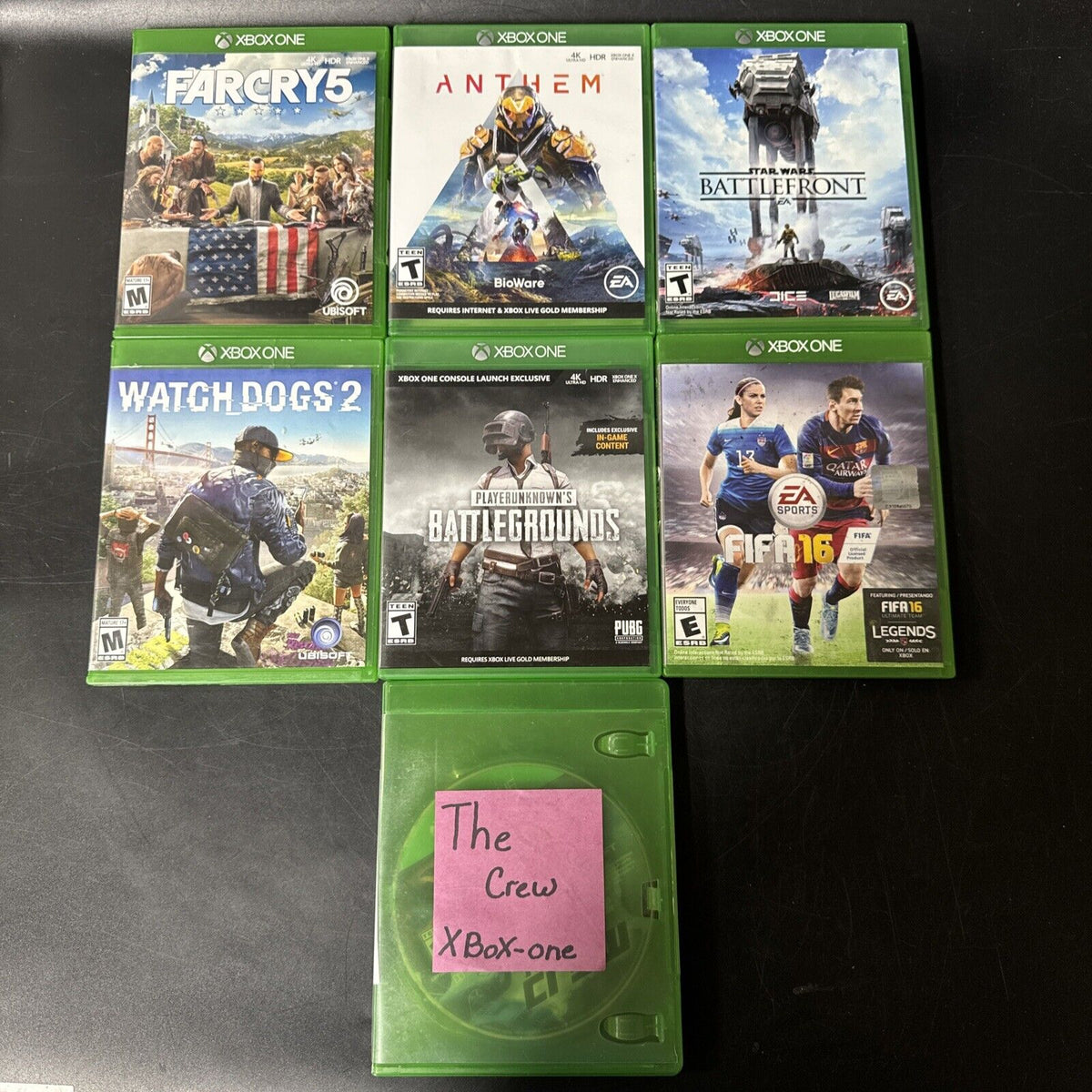 Lot Of 7 Xbox Games In Original Box/ Used #2